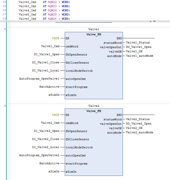 PLC Dosing Logic in FBD